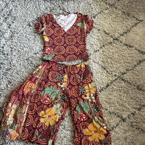 Kenzo Multicolor Floral Jumpsuit
